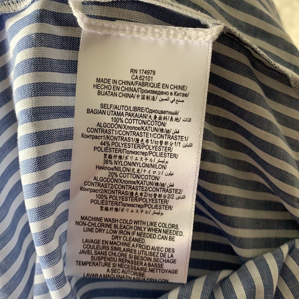 BCBG Maxazria Stripe Blouse - Picture 9 of 9